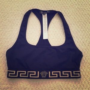 VERSACE | Black Medusa Sports Bra **SOLD OUT**